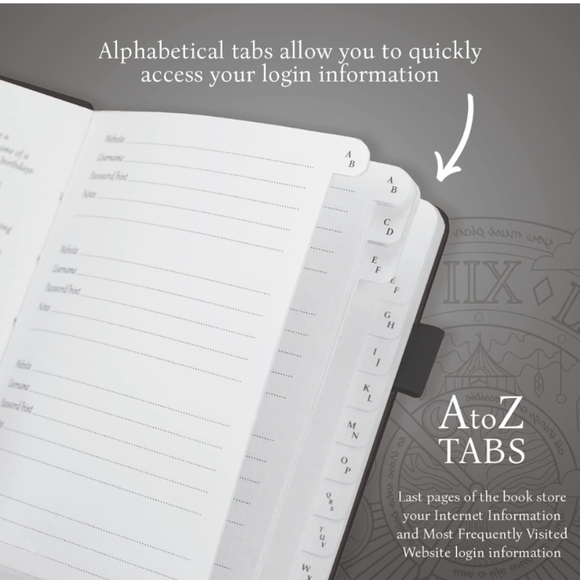 Purple Legend Password Book NWT - Picture 3 of 7